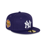 GORRA NEW ERA CAP NEW YORK YANKEES MLB ROYAL PURPLE 59FIFTY CERRADA en STOCK