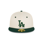 GORRA NEW ERA CAP LOS ANGELES DODGERS MLB RUSTY CHROME 59FIFTY CERRADA en STOCK