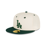 GORRA NEW ERA CAP LOS ANGELES DODGERS MLB RUSTY CHROME 59FIFTY CERRADA en STOCK