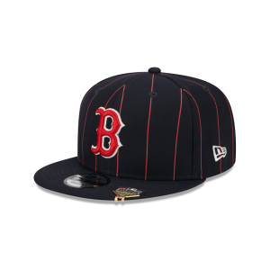 GORRA NEW ERA CAP BOSTON RED SOX MLB PINSTRIPE VISOR CLIP  9FIFTY SNAPBACK en STOCK