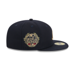 GORRA NEW ERA CAP ATLANTA BRAVES MLB SIDEPATCH LAUREL 59FIFTY CERRADA en STOCK