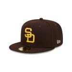 GORRA NEW ERA CAP SAN DIEGO PADRES MLB SIDEPATCH LAUREL 59FIFTY CERRADA en STOCK