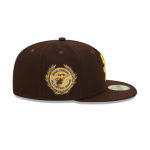 GORRA NEW ERA CAP SAN DIEGO PADRES MLB SIDEPATCH LAUREL 59FIFTY CERRADA en STOCK