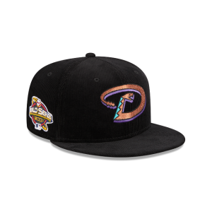 GORRA NEW ERA CAP ARIZONA DIAMONDBACKS MLB THROWBACK CORDUROY 59FIFTY CERRADA en STOCK