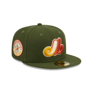 GORRA NEW ERA CAP MONTREAL EXPOS MLB AUTUMN FLANNEL 59FIFTY CERRADA en STOCK