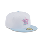 GORRA NEW ERA CAP HOUSTON ASTROS MLB COLOR PACK 59FIFTY CERRADA BLANCA en STOCK