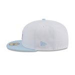 GORRA NEW ERA CAP LOS ANGELES DODGERS MLB COLOR PACK 59FIFTY CERRADA BLANCA en STOCK