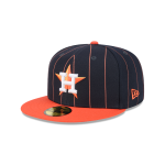 GORRA NEW ERA CAP HOUSTON ASTROS MLB THROWBACK 59FIFTY CERRADA PINSTRIPE en STOCK