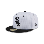 GORRA NEW ERA CAP CHICAGO WHITE SOX MLB THROWBACK 59FIFTY CERRADA en STOCK