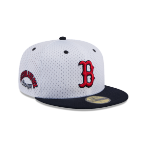 GORRA NEW ERA CAP BOSTON RED SOX MLB THROWBACK 59FIFTY CERRADA en STOCK