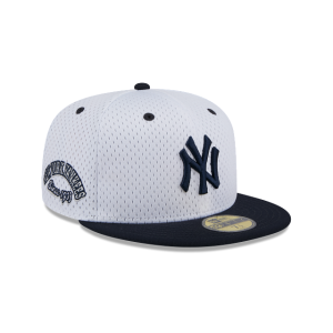 GORRA NEW ERA CAP NEW YORK YANKEES MLB THROWBACK 59FIFTY CERRADA en STOCK