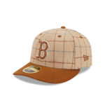GORRA NEW ERA CAP BOSTON RED SOX MLB HERRINGBONE CHECK 59FIFTY LP CERRADA en STOCK