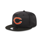 GORRA NEW ERA CAP CHICAGO BEARS NFL SATIN BLACK 9FIFTY SNAPBACK en STOCK