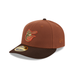 GORRA NEW ERA CAP BALTIMORE ORIOLES MLB VELVET FILL 59FIFTY LP CERRADA en STOCK