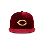 GORRA NEW ERA CAP CINCINNATI REDS MLB VINTAGE VELVET 59FIFTY CERRADA en STOCK