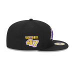 GORRA NEW ERA CAP LOS ANGELES LAKERS ORG. 47 NBA RALLY DRIVE 59FIFTY CERRADA en STOCK