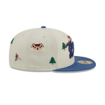 GORRA NEW ERA CAP NEW YORK YANKEES MLB WINTER CHALET 59FIFTY CERRADA en STOCK