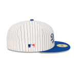 GORRA NEW ERA CAP LOS ANGELES DODGERS MLB PINSTRIPE 59FIFTY CERRADA en STOCK
