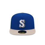 GORRA NEW ERA CAP SEATTLE MARINERS MLB CANVAS 59FIFTY AF CERRADA en STOCK