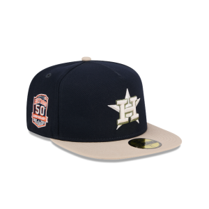 GORRA NEW ERA CAP HOUSTON ASTROS MLB CANVAS 59FIFTY AF CERRADA en STOCK