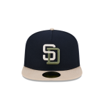 GORRA NEW ERA CAP SAN DIEGO PADRES MLB CANVAS 59FIFTY AF CERRADA en STOCK