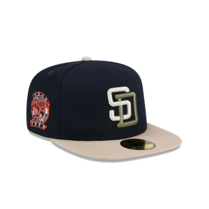 GORRA NEW ERA CAP SAN DIEGO PADRES MLB CANVAS 59FIFTY AF CERRADA en STOCK