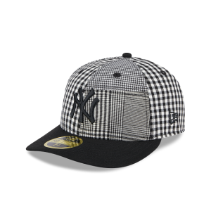 GORRA NEW ERA CAP NEW YORK YANKEES MLB PATCH PLAID 59FIFTY LP CERRADA en STOCK