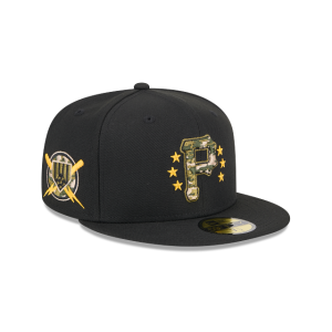GORRA NEW ERA CAP PITTSBURGH PIRATES MLB ARMED FORCES DAY 2024 59FIFTY CERRADA en STOCK