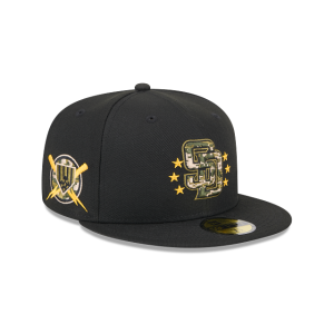 GORRA NEW ERA CAP SAN DIEGO PADRES MLB ARMED FORCES DAY 2024 59FIFTY CERRADA en STOCK