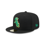GORRA NEW ERA CAP CHICAGO WHITE SOX MLB METALLIC GREEN POP 59FIFTY CERRADA en STOCK
