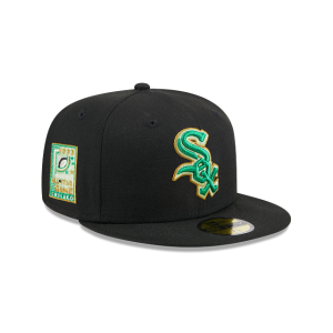GORRA NEW ERA CAP CHICAGO WHITE SOX MLB METALLIC GREEN POP 59FIFTY CERRADA en STOCK