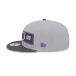 GORRA NEW ERA CAP LOS ANGELES LAKERS NBA DRAFT 2024 9FIFTY SNAPBACK GRAY en STOCK