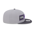 GORRA NEW ERA CAP LOS ANGELES LAKERS NBA DRAFT 2024 9FIFTY SNAPBACK GRAY en STOCK