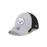 GORRA NEW ERA CAP PITTSBURGH STEELERS NFL VISOR TRIM 39THIRTY ELáSTICA en STOCK