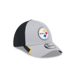 GORRA NEW ERA CAP PITTSBURGH STEELERS NFL VISOR TRIM 39THIRTY ELáSTICA en STOCK