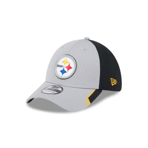 GORRA NEW ERA CAP PITTSBURGH STEELERS NFL VISOR TRIM 39THIRTY ELáSTICA en STOCK