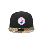 GORRA NEW ERA CAP PITTSBURGH STEELERS NFL CAMO REAL TREE 59FIFTY CERRADA en STOCK