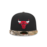 GORRA NEW ERA CAP CHICAGO BULLS NBA CAMO REAL TREE 59FIFTY CERRADA en STOCK