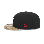 GORRA NEW ERA CAP CHICAGO BULLS NBA CAMO REAL TREE 59FIFTY CERRADA en STOCK