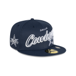 GORRA NEW ERA CAP DALLAS COWBOYS NFL SCRIPT SIDED 59FIFTY CERRADA en STOCK