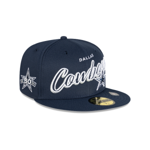 GORRA NEW ERA CAP DALLAS COWBOYS NFL SCRIPT SIDED 59FIFTY CERRADA en STOCK