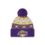 GORRA NEW ERA CAP LOS ANGELES LAKERS NBA NOSTALGIA KNIT en STOCK
