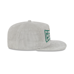 GORRA NEW ERA CAP BOSTON CELTICS NBA GOLFER GRAY CORDUROY SNAPBACK en STOCK