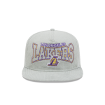 GORRA NEW ERA CAP LOS ANGELES LAKERS NBA GOLFER GRAY CORDUROY SNAPBACK en STOCK