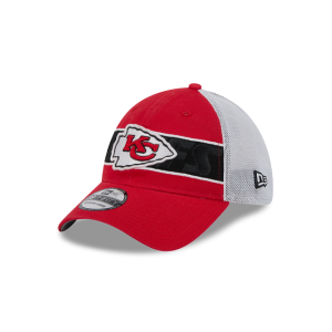 GORRA NEW ERA CAP KANSAS CITY CHIEFS NFL BANDED TEAM 39THIRTY ELáSTICA en STOCK