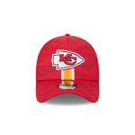 GORRA NEW ERA CAP KANSAS CITY CHIEFS NFL SIDELINE 2024 AFC 39THIRTY ELáSTICA en STOCK