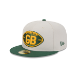 GORRA NEW ERA CAP GREEN BAY PACKERS NFL SIDELINE HISTORIC 2024 59FIFTY CERRADA en STOCK