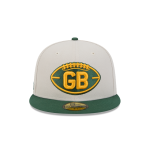 GORRA NEW ERA CAP GREEN BAY PACKERS NFL SIDELINE HISTORIC 2024 59FIFTY CERRADA en STOCK