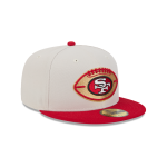 GORRA NEW ERA CAP SAN FRANCISCO 49ERS NFL SIDELINE HISTORIC 2024 59FIFTY CERRADA en STOCK
