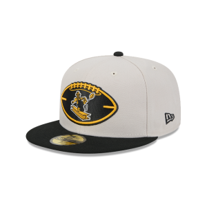 GORRA NEW ERA CAP PITTSBURGH STEELERS NFL SIDELINE HISTORIC 2024 59FIFTY CERRADA en STOCK
